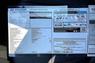2026 Hyundai Santa Cruz XRT