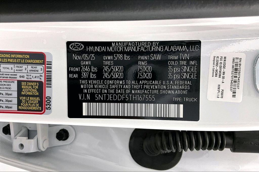 2026 Hyundai Santa Cruz Limited