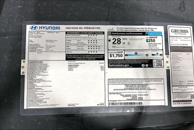 2026 Hyundai Kona SEL Premium FWD