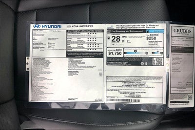 2026 Hyundai Kona Limited FWD