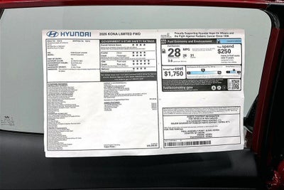 2026 Hyundai Kona Limited FWD