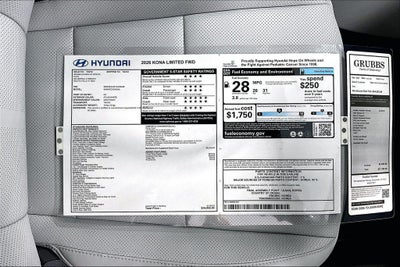2026 Hyundai Kona Limited FWD