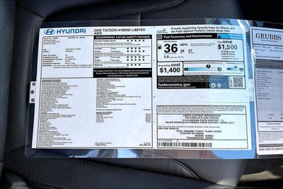 2026 Hyundai Tucson Hybrid Limited