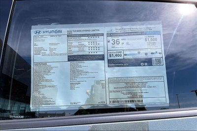 2026 Hyundai Tucson Hybrid Limited