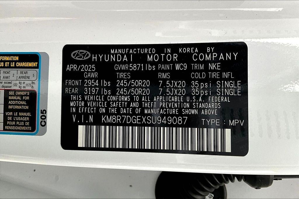 2025 Hyundai Palisade Calligraphy Night Edition AWD