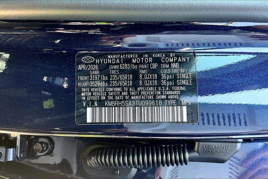2026 Hyundai Palisade Hybrid Blue SEL Premium 7P