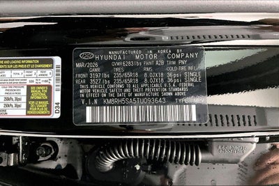 2026 Hyundai Palisade Hybrid Blue SEL Premium 7P