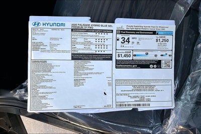 2026 Hyundai Palisade Hybrid Blue SEL Premium 7P