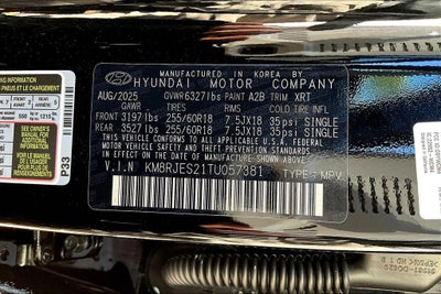 2026 Hyundai Palisade XRT Pro