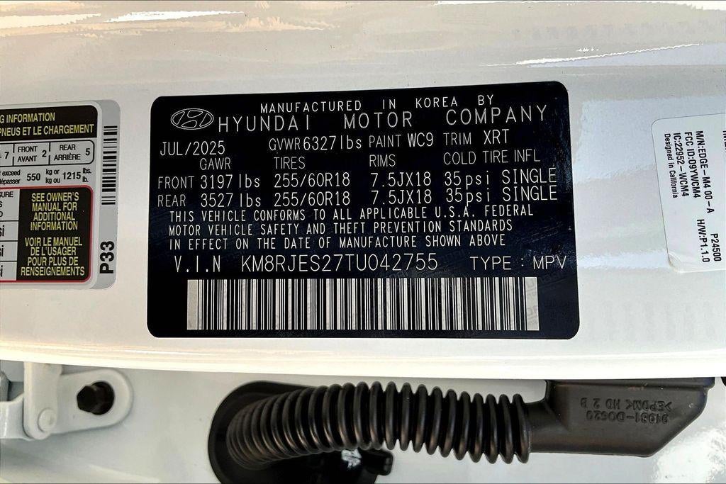 2026 Hyundai Palisade XRT Pro