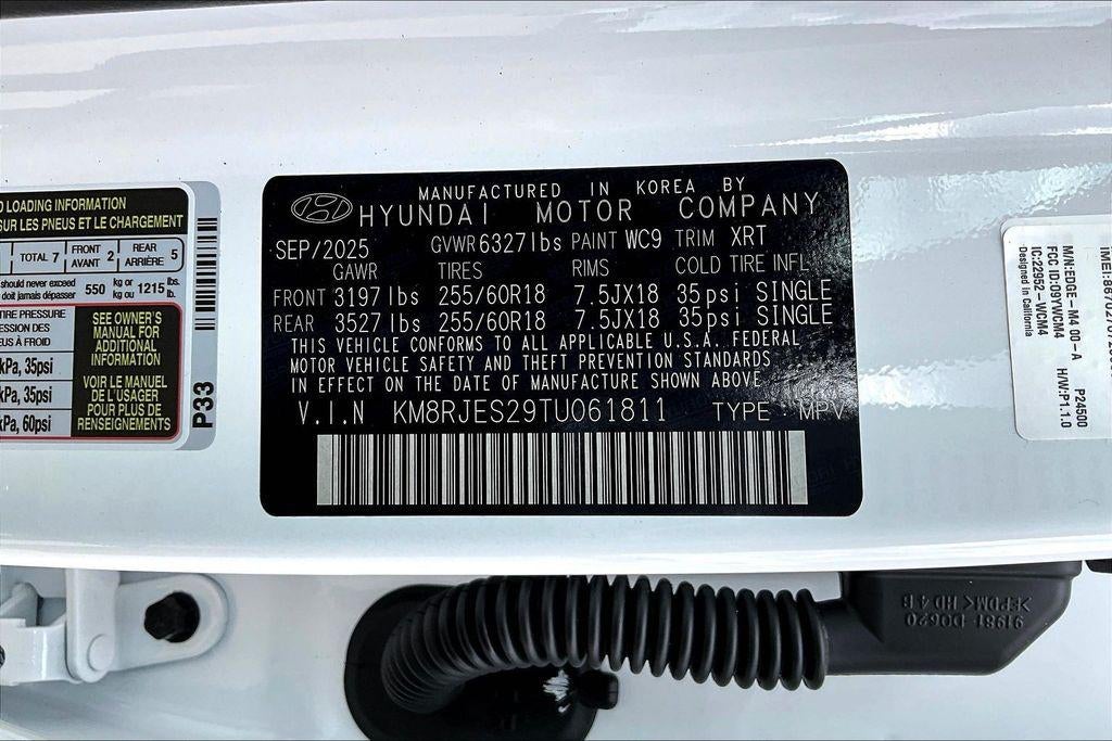 2026 Hyundai Palisade XRT Pro