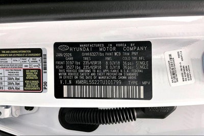 2026 Hyundai Palisade SEL FWD