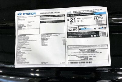 2026 Hyundai Palisade SEL FWD