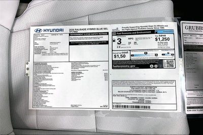 2026 Hyundai Palisade Hybrid Blue SEL 7P