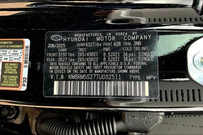 2026 Hyundai Palisade Calligraphy FWD