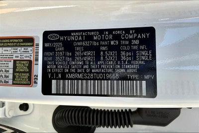 2026 Hyundai Palisade Calligraphy AWD