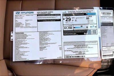 2026 Hyundai Palisade Hybrid Calligraphy