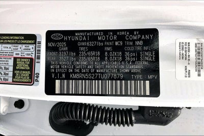 2026 Hyundai Palisade SEL Premium FWD