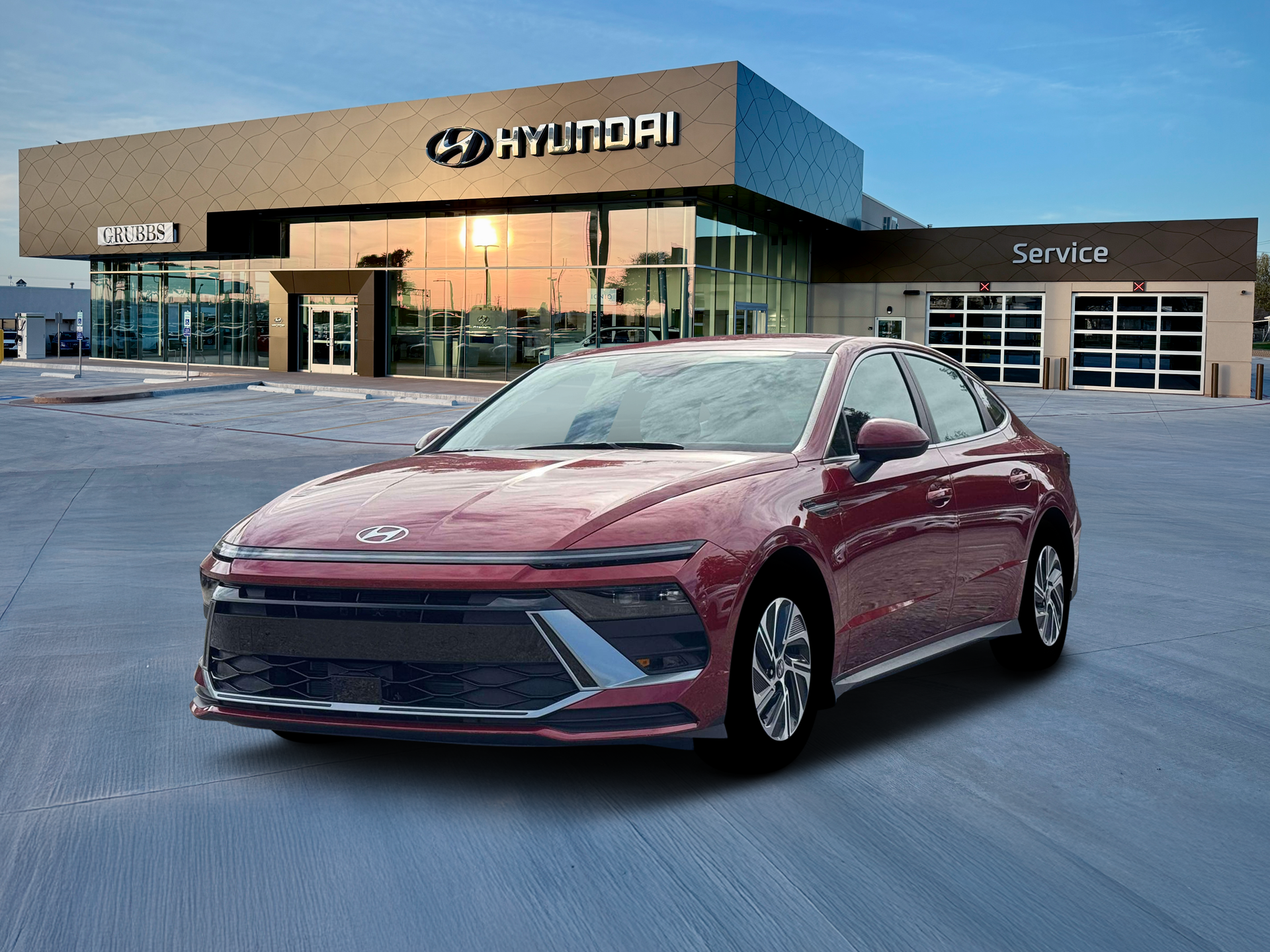 2026 Hyundai Sonata Hybrid Blue