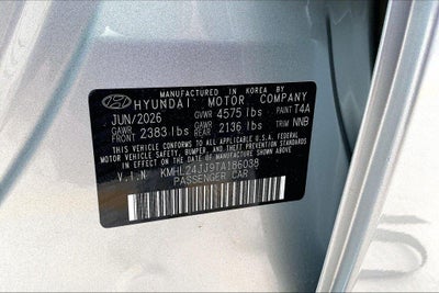 2026 Hyundai Sonata Hybrid Blue