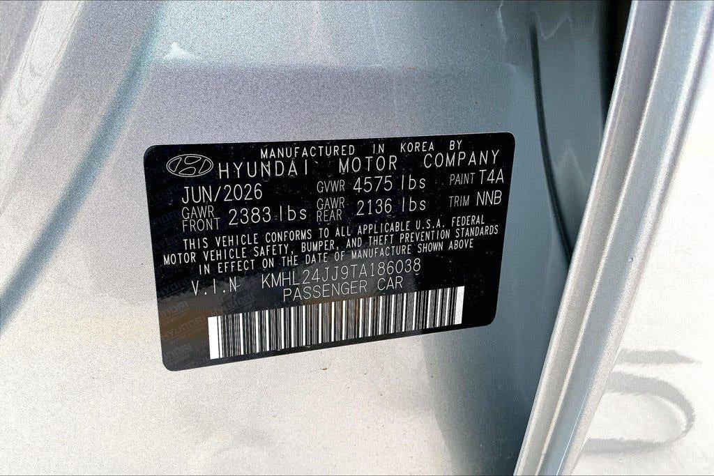 2026 Hyundai Sonata Hybrid Blue