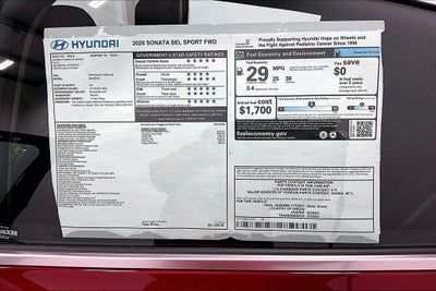 2026 Hyundai Sonata SEL Sport