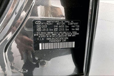 2026 Hyundai Sonata SEL Sport