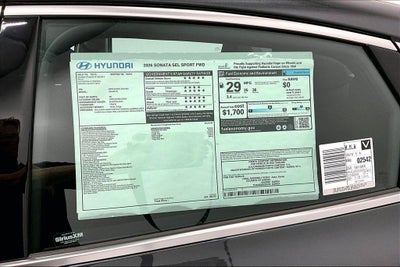 2026 Hyundai Sonata SEL Sport