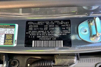 2026 Hyundai Elantra SEL Sport