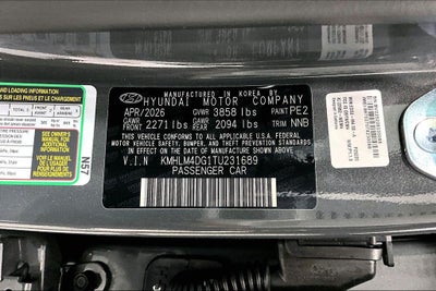 2026 Hyundai Elantra SEL Sport