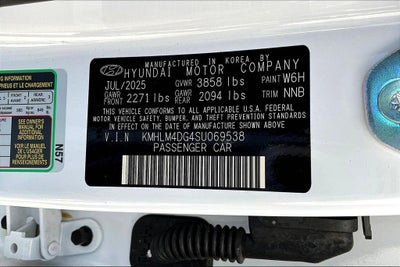 2025 Hyundai Elantra SEL Sport