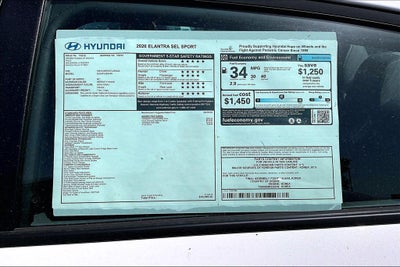 2026 Hyundai Elantra SEL Sport