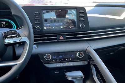 2025 Hyundai Elantra Hybrid Blue