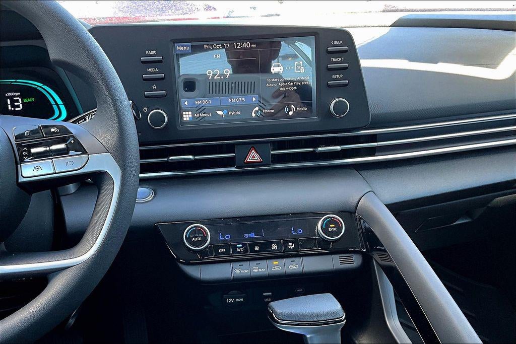 2025 Hyundai Elantra Hybrid Blue