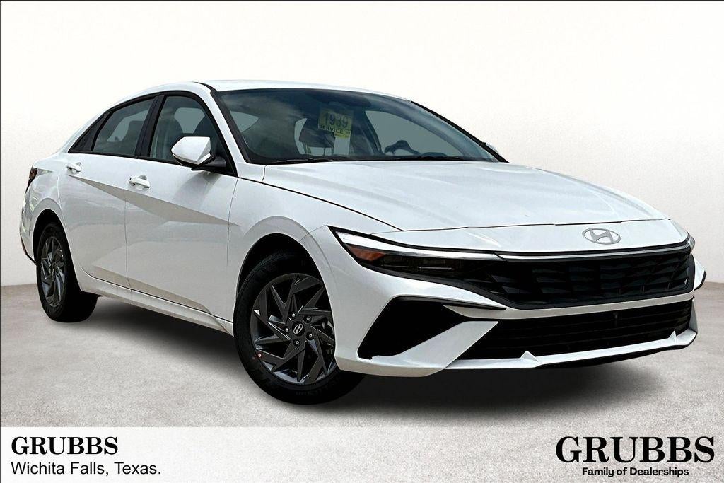 2025 Hyundai Elantra Hybrid Blue