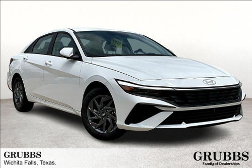 2025 Hyundai Elantra Hybrid Blue