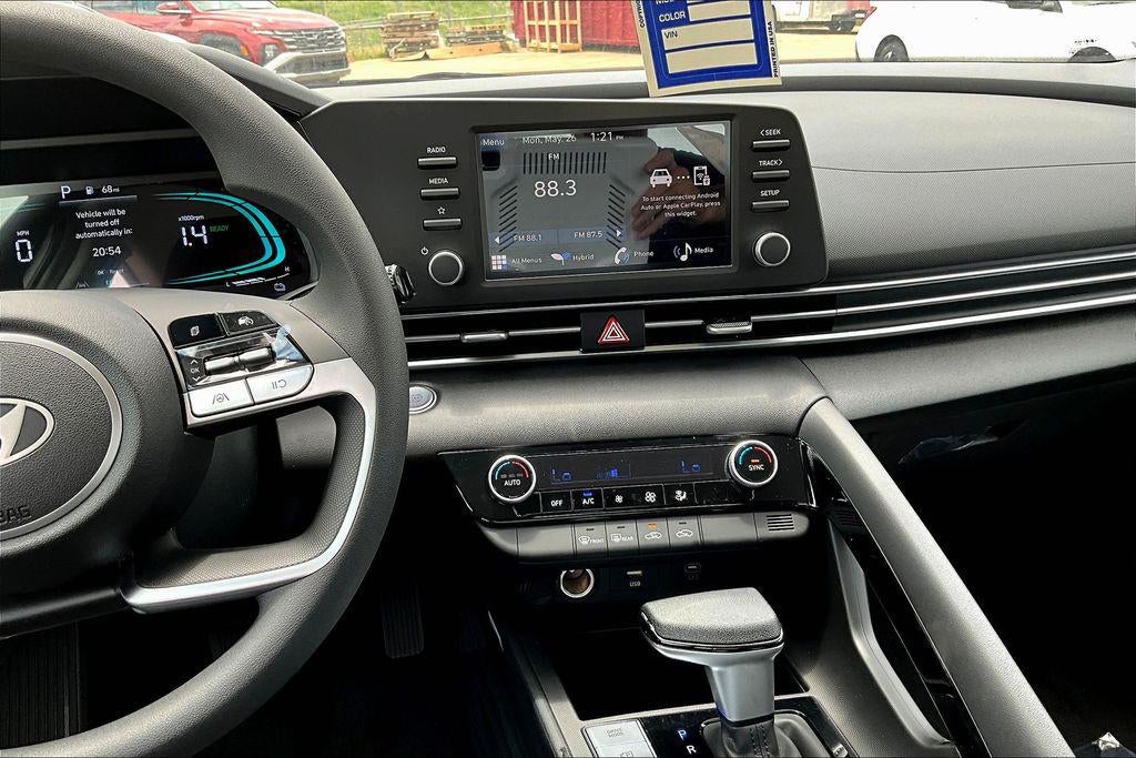 2025 Hyundai Elantra Hybrid Blue