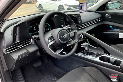 2025 Hyundai Elantra Hybrid Blue