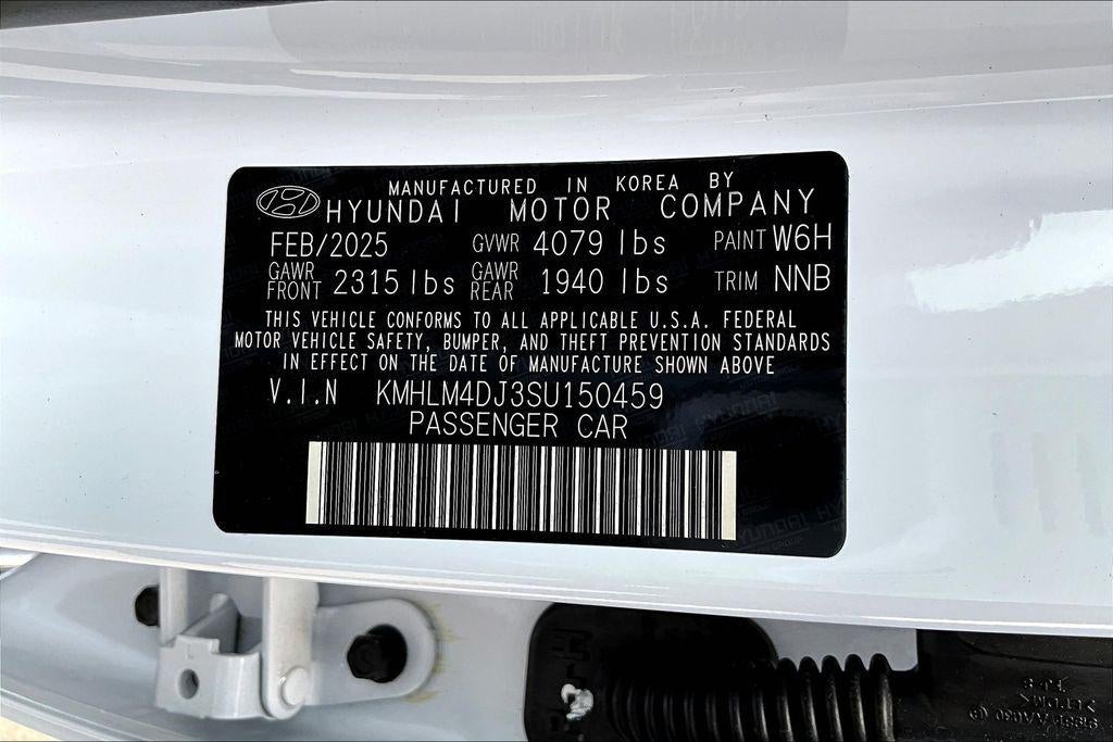 2025 Hyundai Elantra Hybrid Blue