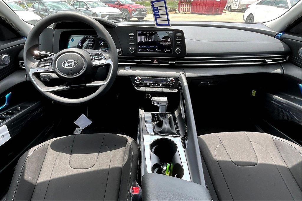 2025 Hyundai Elantra Hybrid Blue