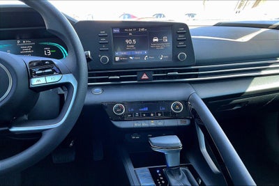 2025 Hyundai Elantra Hybrid Blue