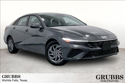 2026 Hyundai Elantra Hybrid Blue