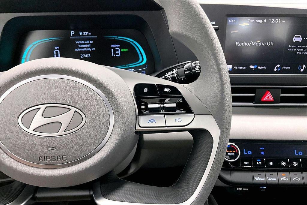 2026 Hyundai Elantra Hybrid Blue