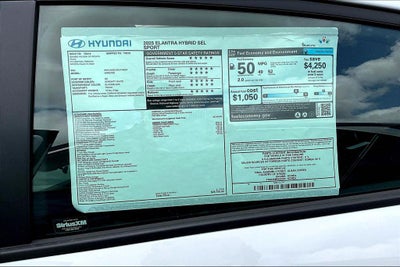 2025 Hyundai Elantra Hybrid SEL Sport