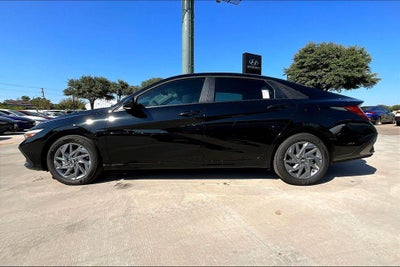 2025 Hyundai Elantra Hybrid Blue