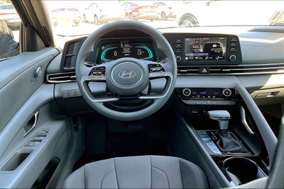 2025 Hyundai Elantra Hybrid Blue