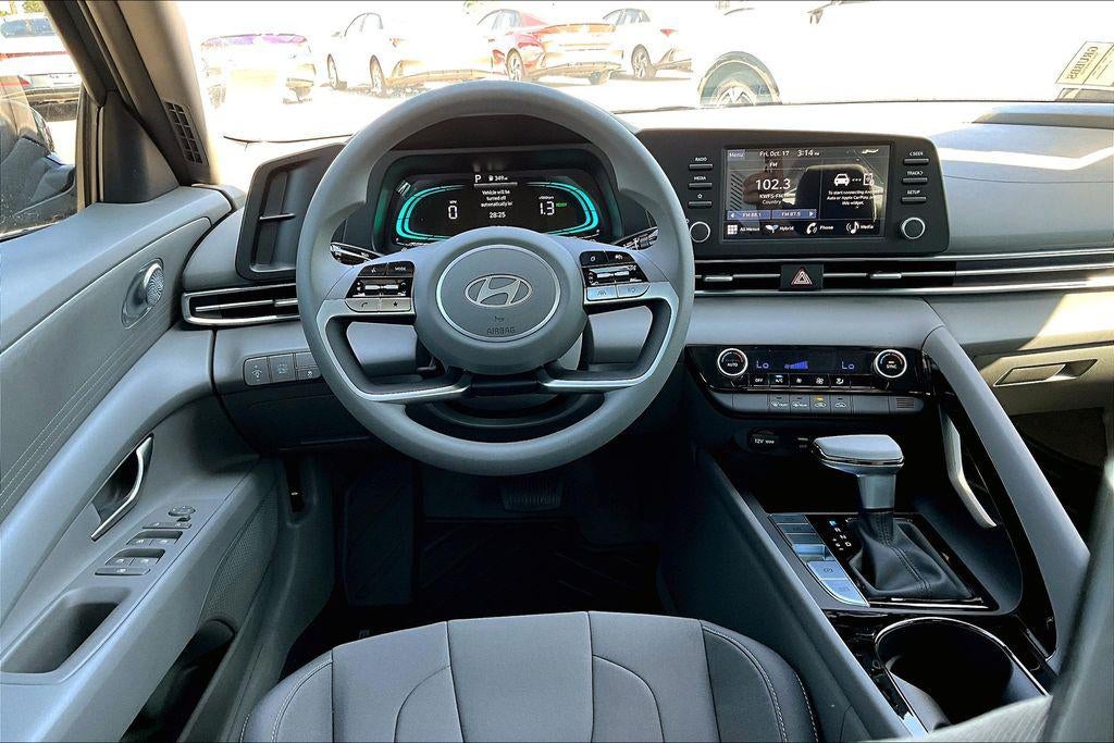 2025 Hyundai Elantra Hybrid Blue