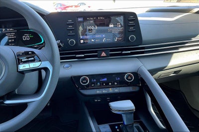 2025 Hyundai Elantra Hybrid Blue