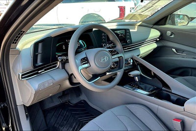 2025 Hyundai Elantra Hybrid Blue