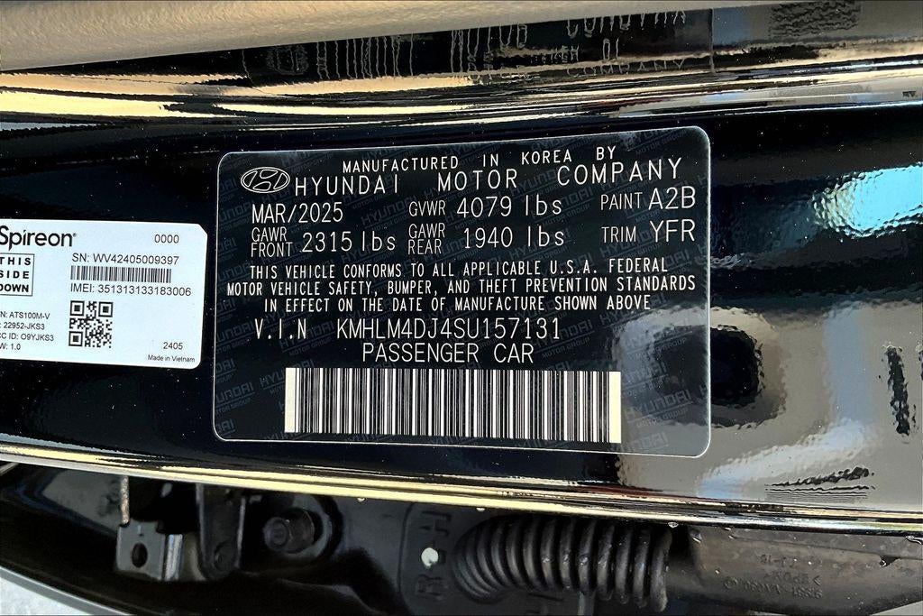 2025 Hyundai Elantra Hybrid Blue